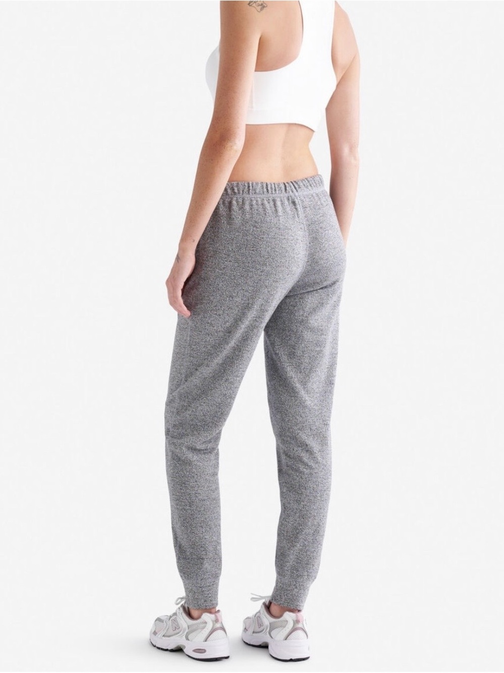 Roots Gray  Slim Cuff Joggers